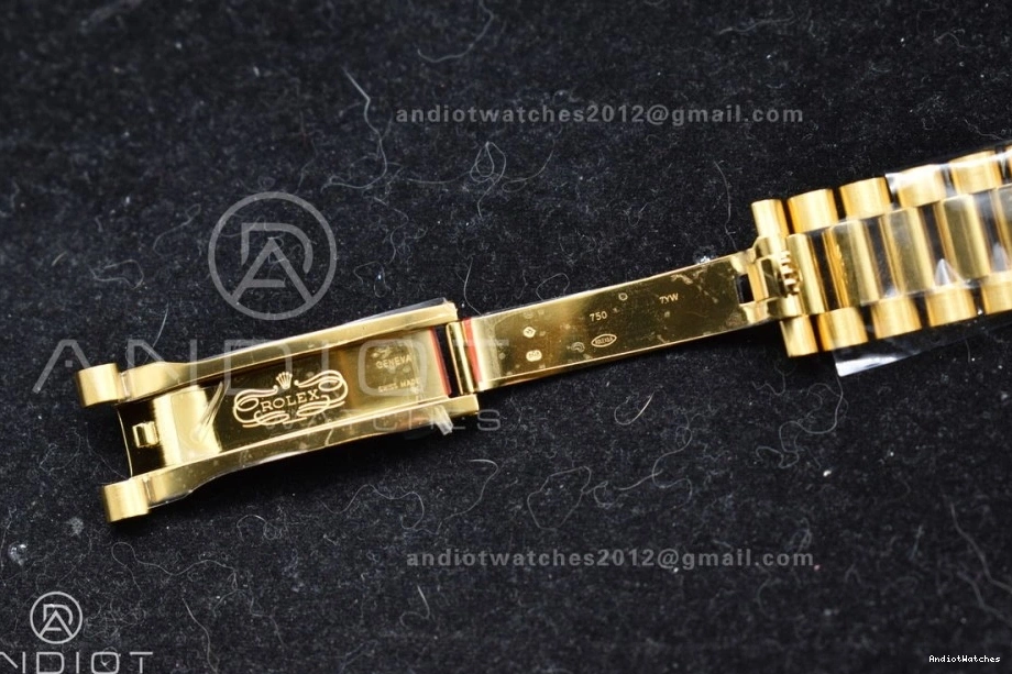 (Gain President Best Date Stretchable VR3255 ARF Roman 658 On Day Weight) 40 YG Bracelet 228238 1:1 Gold Edition Dial 0201